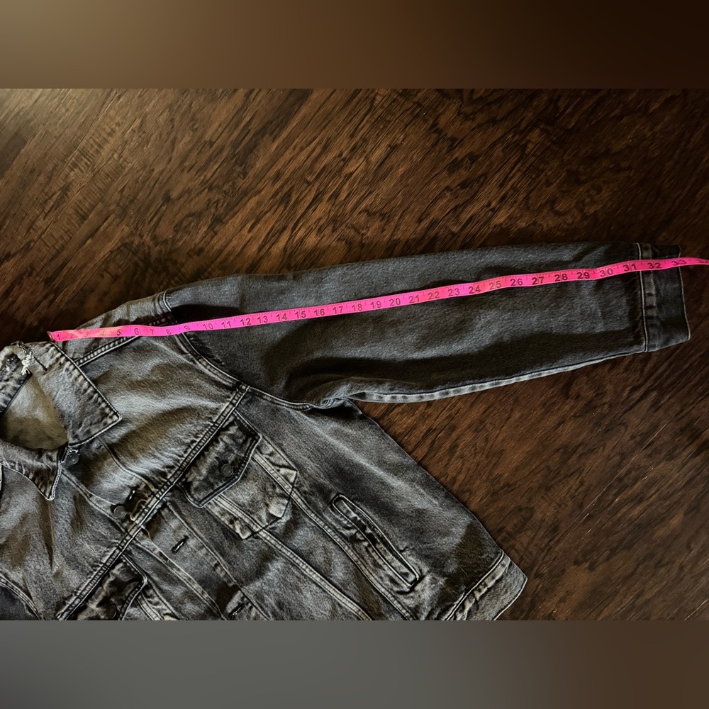 Balenciaga Charcoal Denim Jacket - Picture 13 of 13
